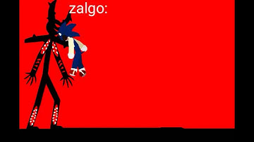 Zalgo vs sonic.exe