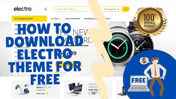 How To Download Electro Theme For Free | Electronics Store Woocommerce Theme 2021 Free With Demo