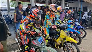 FINAL‼️2T STD 125cc open duck.LEBAH CENTRAL BORNEO openrace series 2.Saburu circuit Palangkaraya ...