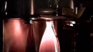 Hot firing of world's first 3D-printed platinum thruster chamber