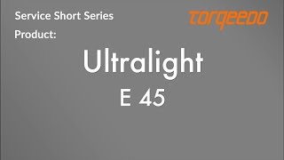 Torqeedo Ultralight Motor E 45: Battery Overcurrent