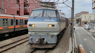 9月7日西国分寺駅 吹田A11運用 4093レ EF66 128