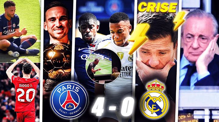 DÉJÀ LA RUPTURE MBAPPÉ - XABI ALONSO... LES ÉNORMES RÉACTIONS PSG REAL MADRID (4-0) : FABIAN RUIZ !