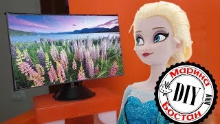Как сделать ТЕЛЕВИЗОР для кукол / Вещи для кукол своими руками Как сделать ТЕЛЕВИЗОР для кукол / Вещи для кукол своими руками