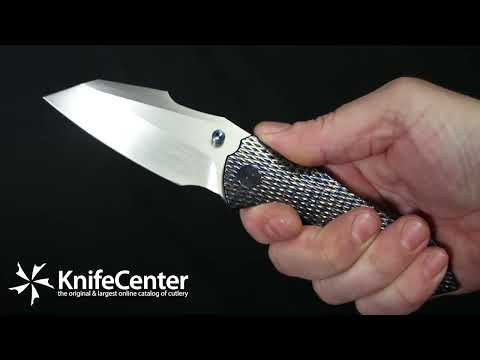We Knife Company Gavko High-Fin XL Frame Lock Folding Knife 3.48