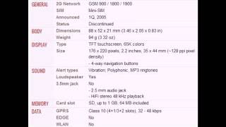 Neonode N1m Mobile full specifications, features And price