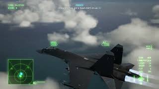 Ace Combat 8 Mission 19 S rank Ace Difficulty