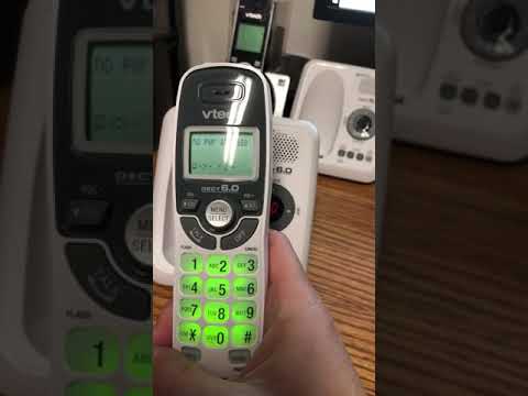 VTech CS 6124 No Power At Base Solved How to Pair Handset and Base