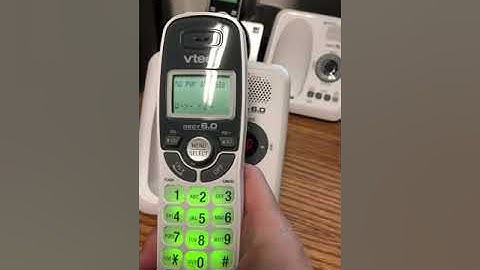 VTech CS 6124 No Power At Base Solved How to Pair Handset and Base