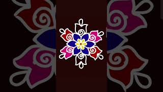 🌼 Soft patterns unfold gently creating a kolam that brings calmness culture grace and a warm welcome screenshot 3
