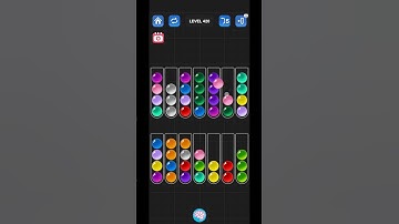 Lv 419 Ball Sort Puzzle - Color Game / 顏色分類遊戲 / ボールソーティングパズル (Guru Game)  #ballsortpuzzle