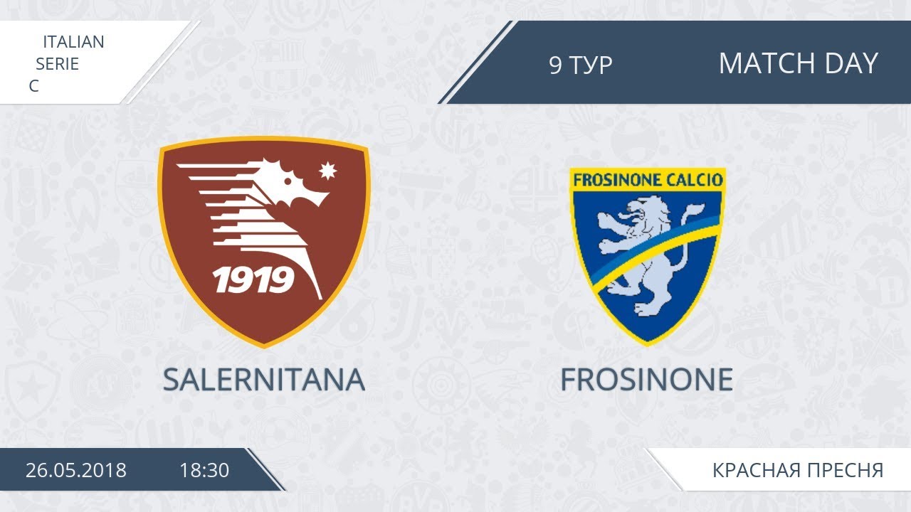 AFL18. Italy. Serie C. Day 9. Salernitana - Frosinone