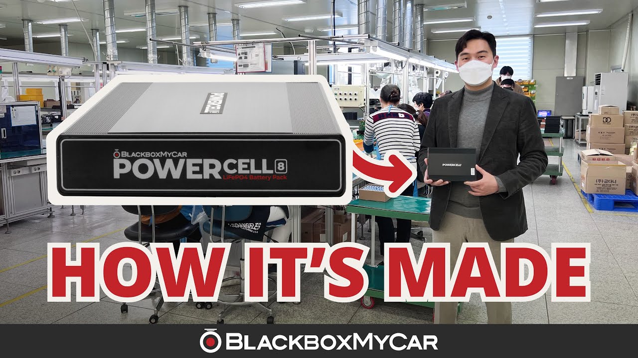 NEW! POWERCELL 8 Battery Pack For Dash Camera Parking Mode 