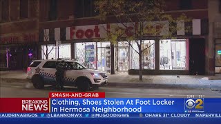 Smash And Grab Robbers Target Foot Locker In Hermosa; Clothes, Shoes Stolen