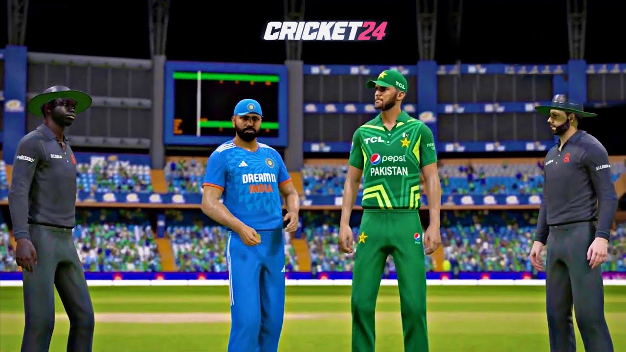 INDIA VS PAKISTAN T20 High Voltage Match ||CRICKET 24 - YouTube