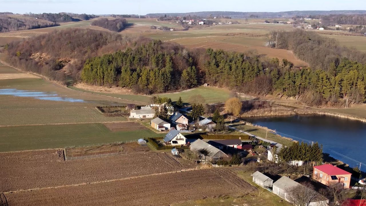 Urokliwa dolina koło Skierbieszowa