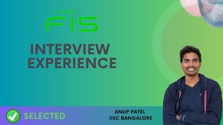 FIS Global Interview Experience - Data Scientist