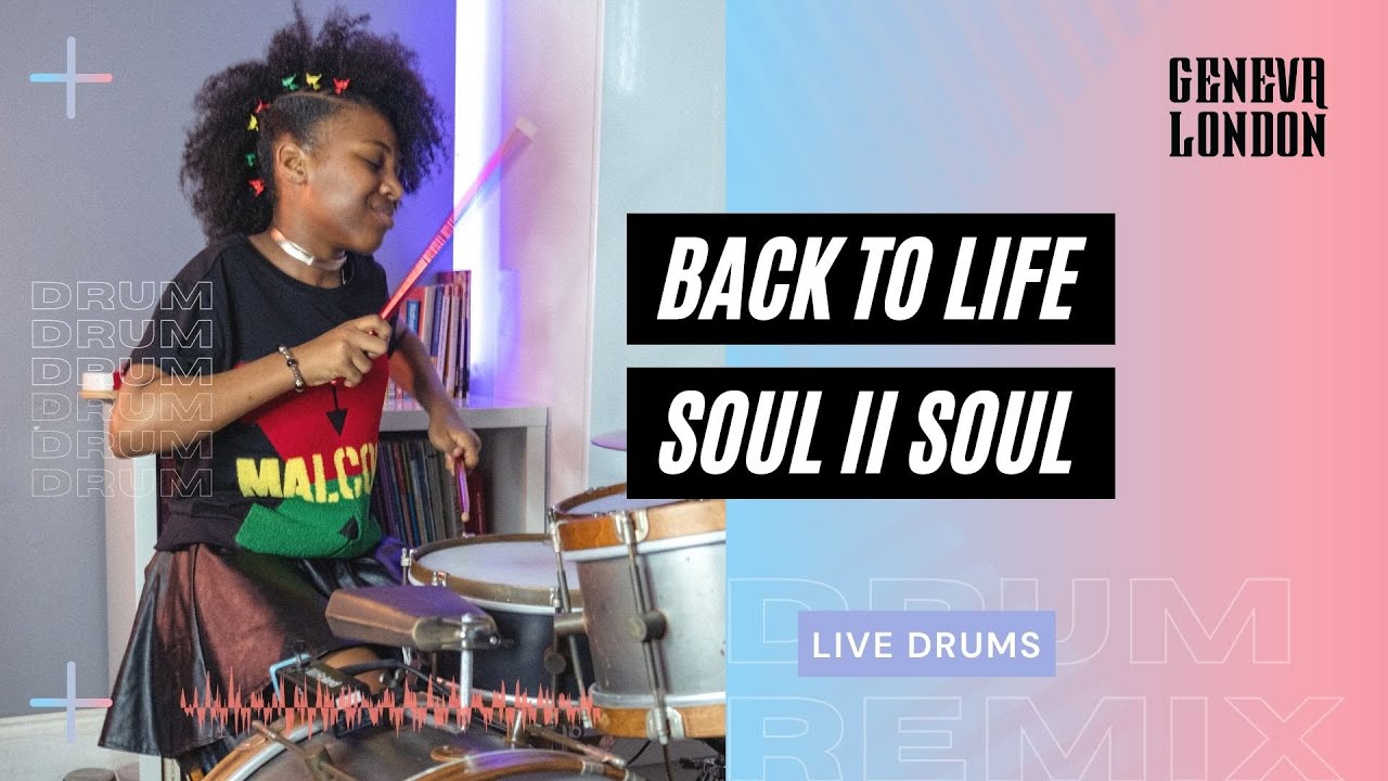 Soul II Soul - Back To Life  [DRUM COVER]