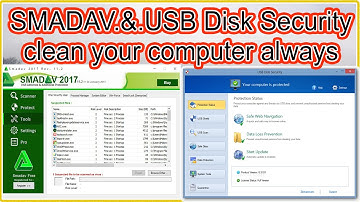 how to clean virus my computer best antivirus for my pc ( smadav & USB disk security