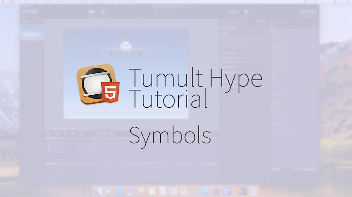 Tumult Hype Tutorial: Symbols