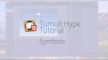 Tumult Hype Tutorial: Symbols