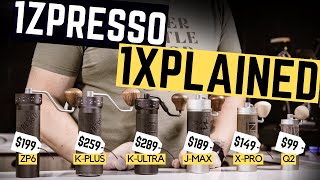 1ZPRESSO 1XPLAINED: Review of the 1zpresso Lineup (feat ZP6 Special!)