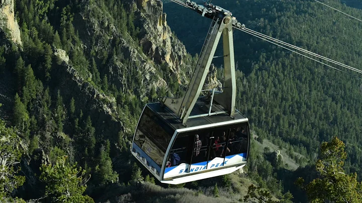 Sandia Peak Tramway Albuquerque New Mexico Trails Mountains Trees Sunsets Things to do in New Mexico