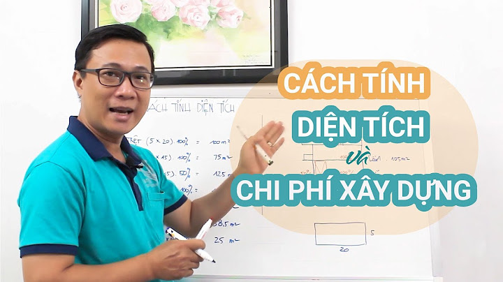 Hướng dẫn cách tính diện tích nhà