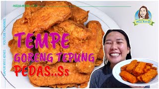 Tempe Goreng Tepung Pedas | Masak Mudah, Murah dan Lezat