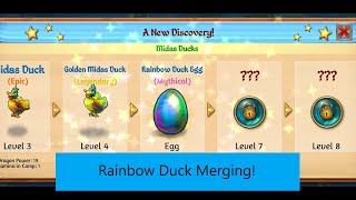 Merge Dragons! The Secret: Totem Grid, Rainbow Ducks!