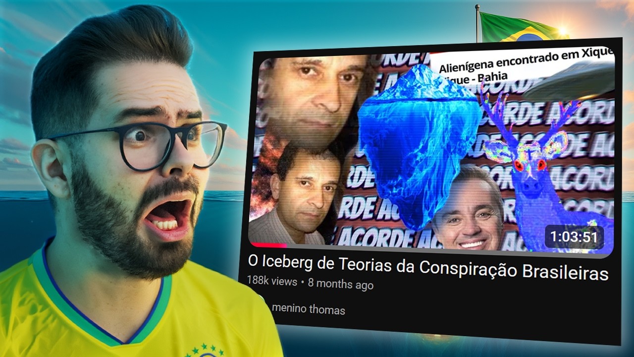 O Iceberg das Teorias da Conspiração Brasileiras (Pai Troll)