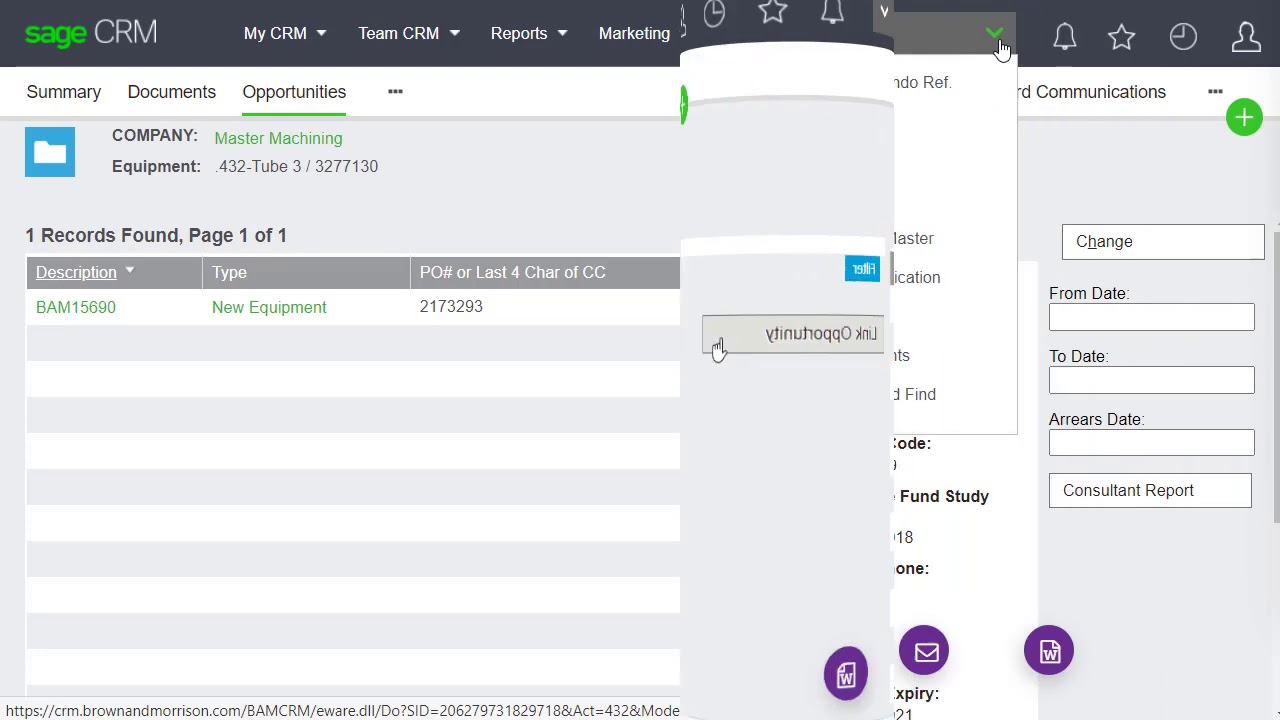 Customizing Sage CRM
