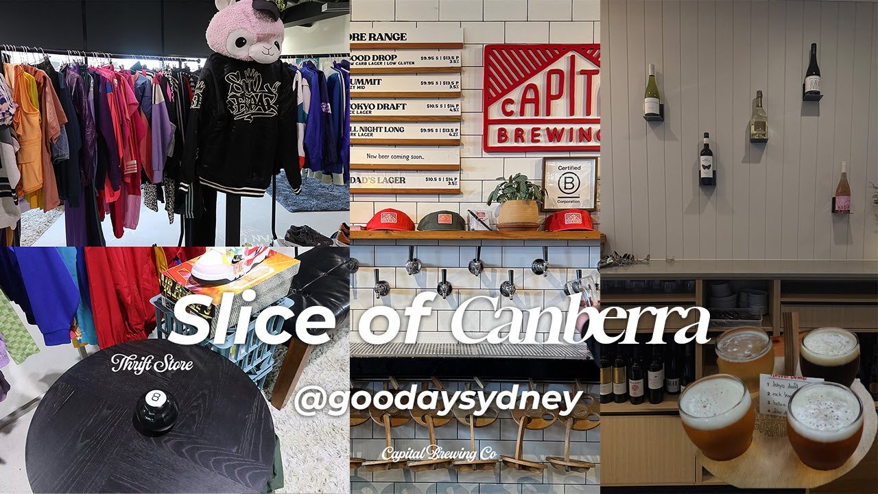 Vlog| Canberra Diaries,Fine Dining, Amazing Canberra Food and Coffee | 캔버라여행 |캔버라 맥주 맛집