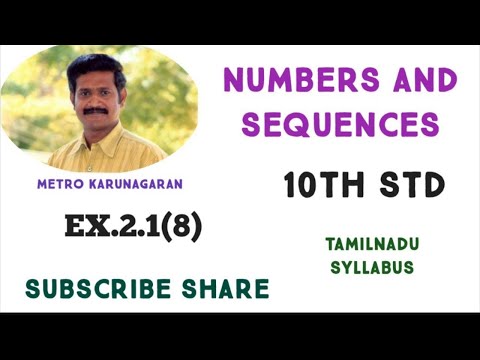 10th Std Maths Ex.2.1(8) If d is the HCF of 32 and 60 find x and y satisfying d = 32x + 60y