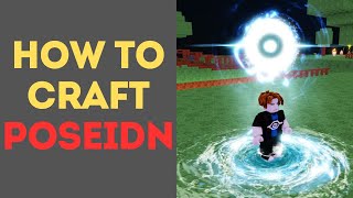 How To Craft Poseidon In Aura Craft