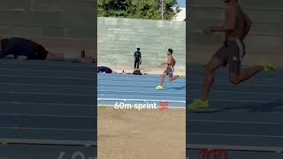“60 meters. Pure explosion. No second chances.”#60mSprint#SprintStart#Acceleration#TrackAndField