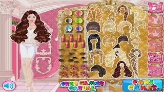 Barbie Games online - Barbie Princess Dress Up Game Christmas Day screenshot 1