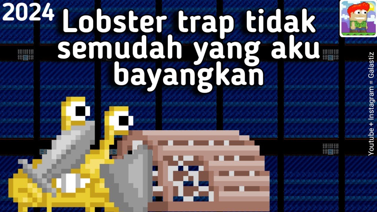 Lobster Trap tidak semudah yg aku bayangkan Growtopia Indonesia YouTube