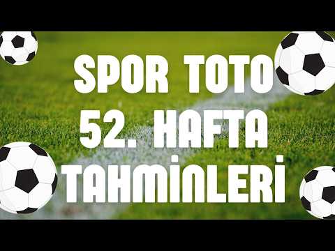 Spor Toto 52. Hafta Tahminleri | YA DÜMDÜZ YA DA TERS HAFTA! | #sportoto #sportototahminleri