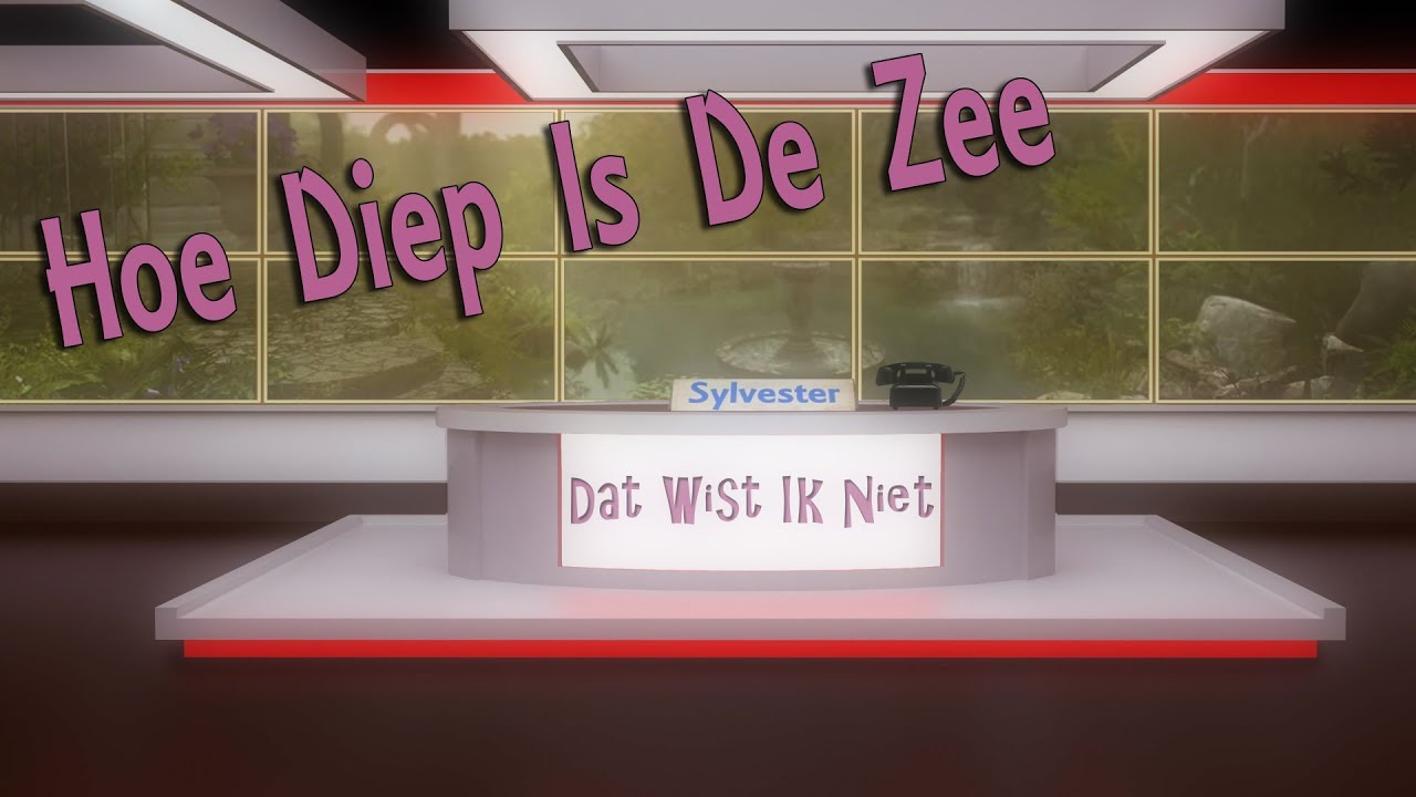 Hoe Diep is de Zee (d.w.i.n) Wobbel TV YouTube