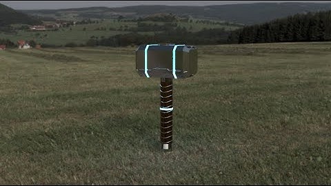 Thor Hammer in fusion 360