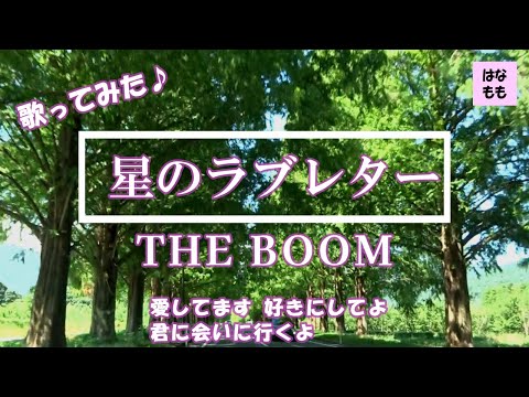 星のラブレター THE BOOMさん 歌ってみた 1989年 平成元年 フル歌詞付き 愛してます好きにしてよ 君に会いに行くよ Cover 主婦が歌ってみた 130 