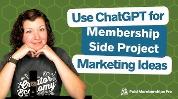 Unleash the Power of ChatGPT for Your Side Hustle Membership Site!