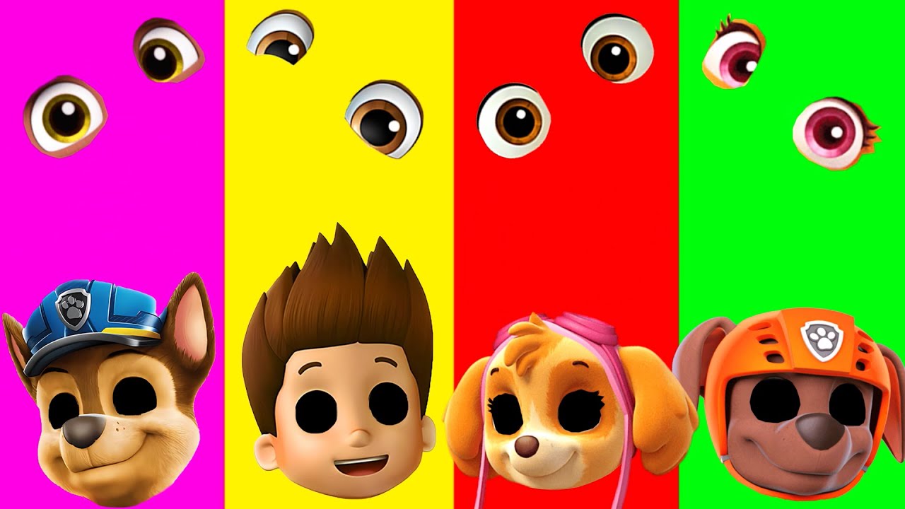 Wrong eyes👀 challenge DAME TU COSITA Paw Patrol Funny Puzzle Wrong Heads