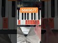 T’a reconnu ?? Tuto piano super facile en même pas 5min #piano #tuto