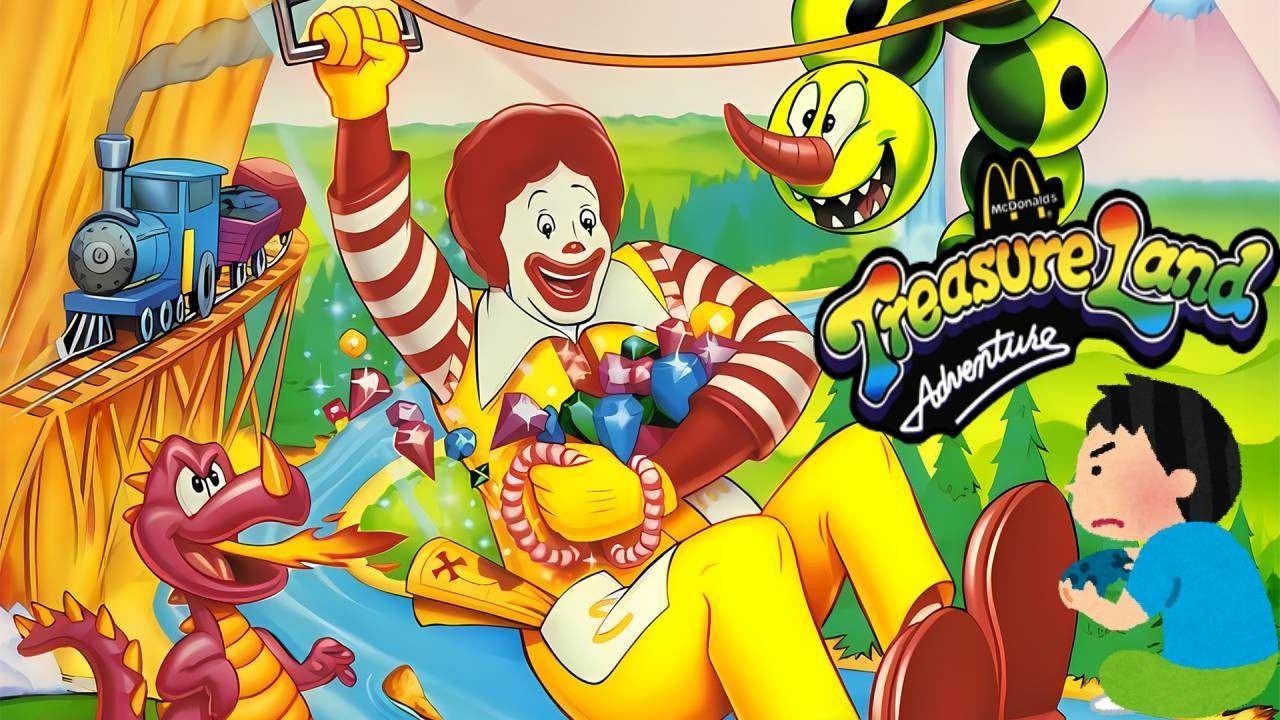 1993 McDonald's Treasure Land Adventure Retro Game Gameplay