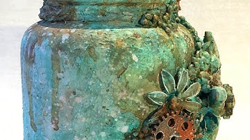 Mixed media jar - process video