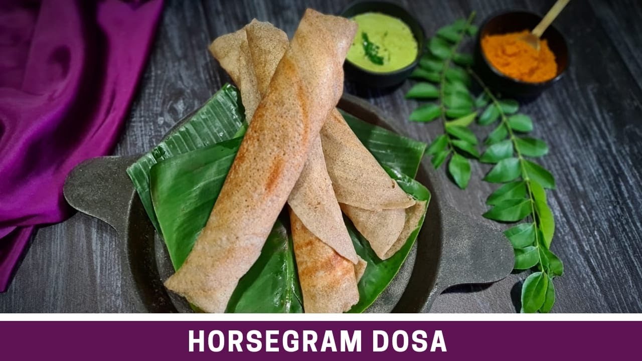 Horsegram Dosa Kulith Dosa Crispy Horsegram Dosa YouTube