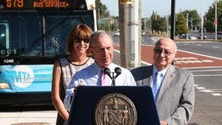 Mayor Bloomberg Announces First Staten Island Select Bus Service Route