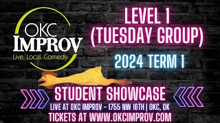 Level 1 (Tuesday Group) at @okcimprov’s Student Showcase 2024 (Term 1) (March 9, 2024)